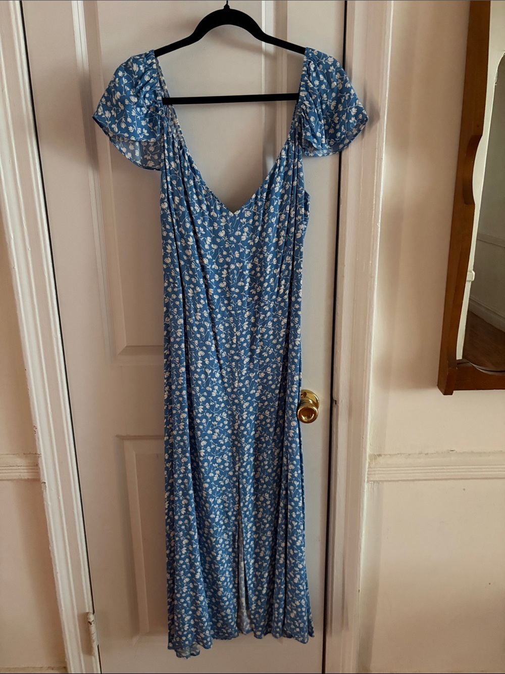The Reformation Baxley Dress in Marie, NWOT